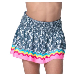 Girls' Hippy Smocked Tennis Skort Mulberry-Apparel-Lucky In Love-B134-18E955H25_59e738c3-8f56-4aa0-853e-a21b5c9b3aa2-Tennis Express