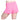 Girls' Prisma Stripe Tennis Short Pink-Apparel-Lucky In Love-B157-648S25-2-Tennis Express