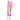 Girls' Prisma Stripe Tennis Short Pink-Apparel-Lucky In Love-B157-648S25-3-Tennis Express