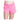 Girls' Prisma Stripe Tennis Short Pink-Apparel-Lucky In Love-B157-648S25-Tennis Express