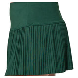 Girls' Pleated Tennis Skort Team Green, Lucky In Love, Tennis Express, B163-300-3