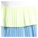 Girls' Doubles Pleated Tennis Skort Parrot and Lemon Frost,Apparel,Lucky In Love,,,Tennis Express,B166-447-7