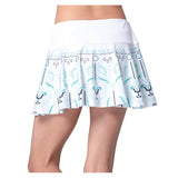 Girls' Eyelet You Win Tennis Skort White-Apparel-Lucky In Love-B172-43E110H25-2-Tennis Express