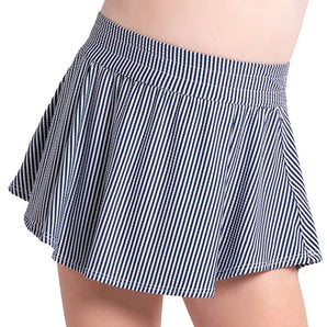 Girls' Lucky Seersucker Tennis Skort-Apparel-Lucky In Love-B175-400-Tennis Express