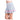 Girls' Pinstripe Pop Tennis Skort White-Apparel-Lucky In Love-B176-43G110-3-Tennis Express