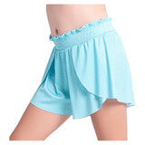 Girls' Checkmate Tennis Short-Apparel-Lucky In Love-B179-45G447-2-Tennis Express