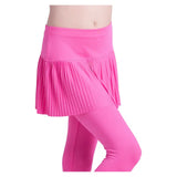 Girls' Emmy Pleated Tennis Legging Taffy,Apparel,Lucky In Love,,,Tennis Express,B184-695-7