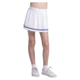Girls' Game On Pleated Tennis Skort White,Apparel,Lucky In Love,,,Tennis Express,B185-13J110-5