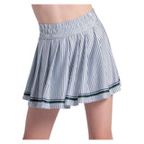 Girls' Prep Edit Pleat Tennis Skort Team Green and White, Lucky In Love, Team Green/White, Tennis Express, B186-27J300-TEAM-GREEN-WHITE-1