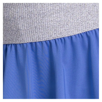 Girls' Rib Line Flounce Tennis Skort Parisian Blue,Apparel,Lucky In Love,,,Tennis Express,B187-434-7