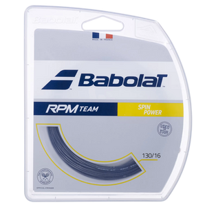 RPM Team Tennis String Black,Strings,Babolat,16,Black,Tennis Express,B241108-105-16-1