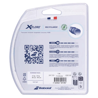 Xplore Tennis String Blue,Strings,Babolat,,,Tennis Express,B241153-SET-1
