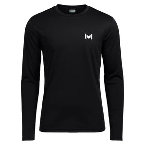 Men's Long-Sleeve Tennis T-Shirt-Apparel-Mouratoglou-B2BMOURTS5-b-1-Tennis Express