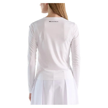 Women's Long-Sleeve Tennis T-Shirt-Apparel-Mouratoglou-B2BMOWTS2-w-4-Tennis Express