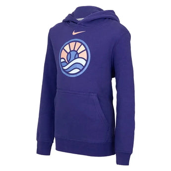 Boys' Club Fleece PO Hoodie-Apparel-Nike-B31048MO-S25-Tennis Express