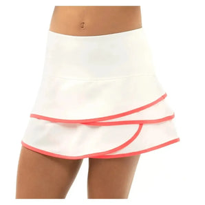 Girls’ Scallop Tennis Skort-Apparel-Lucky In Love-B32-B-P2-Tennis Express