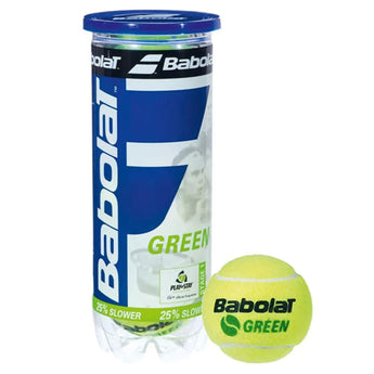 Play And Stay Green Felt 3 Pack Tennis Balls-Balls-Babolat-B501066-x-Tennis Express