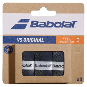 VS Original X 3 Tennis Overgrip Black and Fluo Yellow-Accessories-Babolat-B653040-232-1-Tennis Express