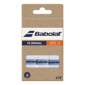VS Original X12 Tennis Overgrips White-Accessories-Babolat-B654015-101-1-Tennis Express