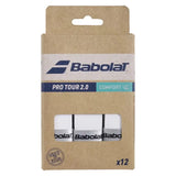 Pro Tour 2.0 X12 Tennis Overgrips White-Accessories-Babolat-B654016-101-Tennis Express