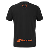 Mens Juan Lebron Crew Neck Tennis Top Black-Apparel-Babolat-B6MS26011-2000S25-2-2-[Sku]-Tennis Express