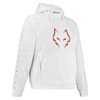 Men's Juan Lebron Tennis Hoodie White-Apparel-Babolat-B6MS26042-1000-3-3-[Sku]-Tennis Express
