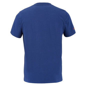 Mens Juan Lebron Cotton Tennis Tee Blue Depths-Apparel-Babolat-B6MS26442-4140S25-2-2-[Sku]-Tennis Express