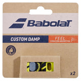 Custom X2 Tennis Dampeners Black and Yellow-Accessories-Babolat-B700130-142-1-Tennis Express