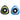 Sonic X2 Tennis Dampeners Blue and Yellow-Accessories-Babolat-B700131-175-1-Tennis Express