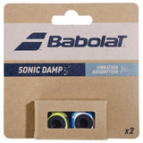 Sonic X2 Tennis Dampeners Blue and Yellow-Accessories-Babolat-B700131-175-Tennis Express