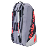 Pure Strike 9 Pack Tennis Bag Carbon Grey-Bags-Babolat-B751248-100MY-1-Tennis Express