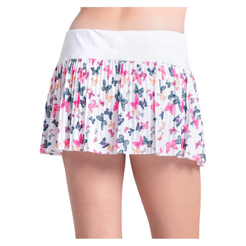 Girls' Pleated Printed Tennis Skort,Apparel,Lucky In Love,,,Tennis Express,B99-49G955-1