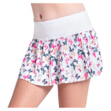 Girls' Pleated Printed Tennis Skort,Apparel,Lucky In Love,49G955 Wing Shot,2XS,Tennis Express,B99-49G955-2