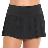 Girls' Pleated Tennis Skort-Apparel-Lucky In Love-B99-B-B-Tennis Express