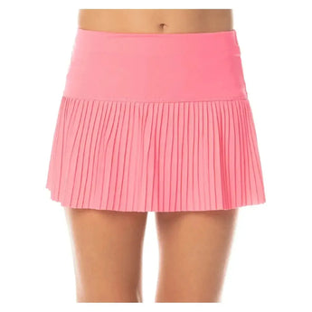 Girls' Pleated Tennis Skort-Apparel-Lucky In Love-B99-B-PP-Tennis Express