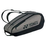 Team 6 Racquet Tennis Bag Gray and Black-Bags-Yonex-BAG42526GBK-1-1-[Sku]-Tennis Express