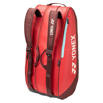 Team 9-Pack Tennis Racquet Bag Ruby Red-Bags-Yonex-BAG42526RBYR-3_4b235c85-752c-4ce4-86da-643c58342cf3-Tennis Express