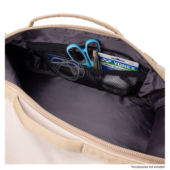 Gearlogic Tennis Backpack Beige-Bags-Yonex-BAG72612BE-6-Tennis Express