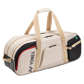 Gearlogic Tournament Tennis Bag Beige-Bags-Yonex-BAG72631BE-1-707843Tennis Express
