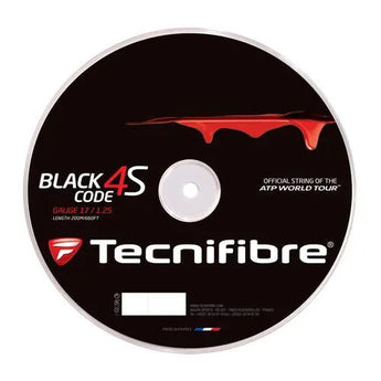 BLACK CODE 4S TENNIS STRING REEL-Strings-Tecnifibre-BC4SR-17-Tennis Express