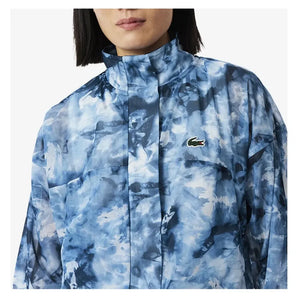 Women's Lightweight Crocodile Print Tennis Jacket-Apparel-Lacoste-BF8644-HIBS25-1-Tennis Express