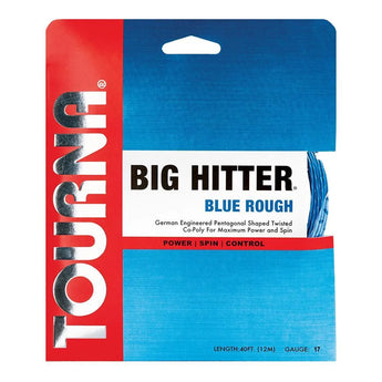 Big Hitter Blue Rough 17G Tennis String-Strings-Tourna-BHBR-17-SET-1-Tennis Express