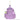 Big Love Tennis Backpack Quilted Lavender Tennis Balls