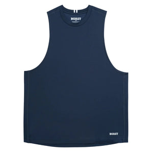 Men's Tournament Tennis Tank, Boast, Navy/White, Tennis Express, BM5TP10-F26-NAVY-WHITE-1