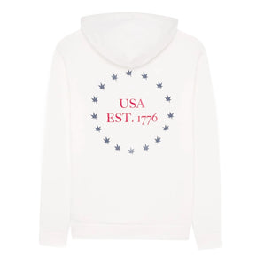Men's USA Leaf Tennis Hoodie White,Apparel,Boast,,,Tennis Express,BM6HD152-100F26-3