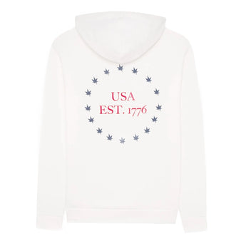 Men's USA Leaf Tennis Hoodie White,Apparel,Boast,,,Tennis Express,BM6HD152-100F26-3