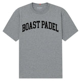 Men's Boast Padel Tee Heather Grey,Apparel,Boast,050 Heather Grey,S,Tennis Express,BM6TP120