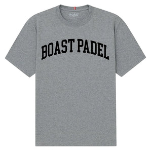 Men's Boast Padel Tee Heather Grey,Apparel,Boast,050 Heather Grey,S,Tennis Express,BM6TP120