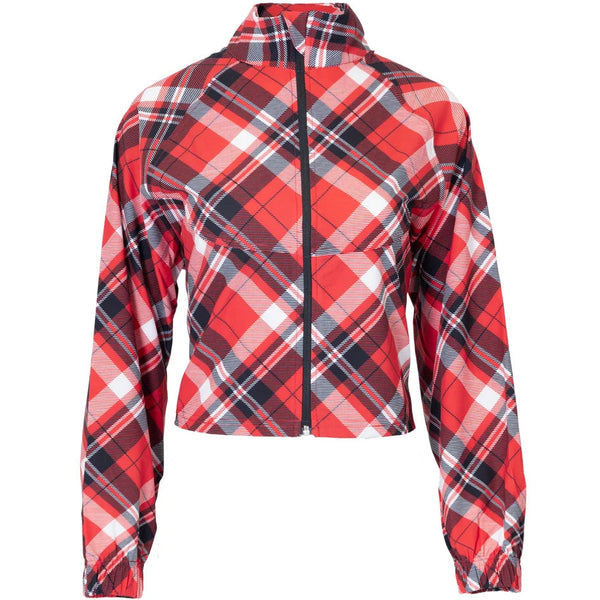 Women's Brooklyn Tennis Jacket Plaid, Bubble, Plaid, Tennis Express, BRKLN-H26-PLDH26-PLAID-2