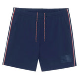 Men's BXV 7 Inch Tipped Court Tennis Short,Apparel,Boast,Medieval Blue/Racing Red,S,Tennis Express,BVM13SH9-F26-BL-1